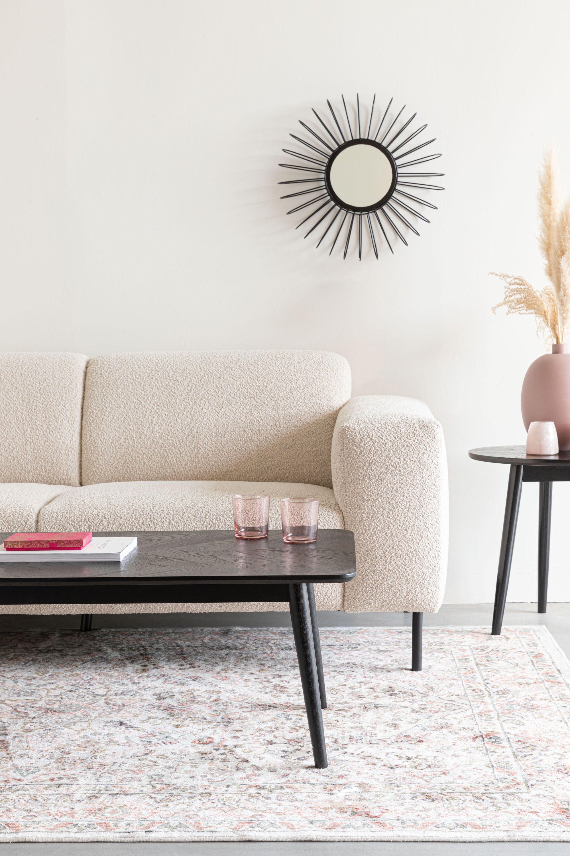 Fabio Black Wood Coffee Table